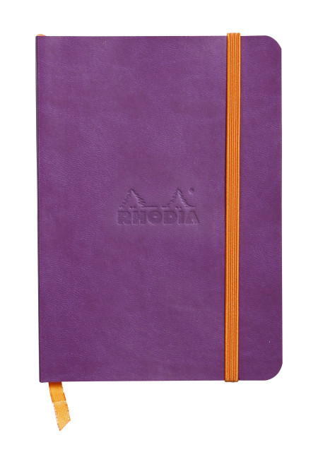 Rhodia Softcover Notebook - Medium - Purple - Lined